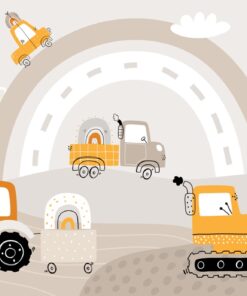 Fototapeta Žluté vozy