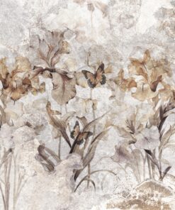 Fototapeta Květiny a motýli 2