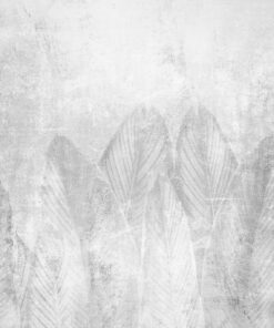 Fototapeta Šedé listy