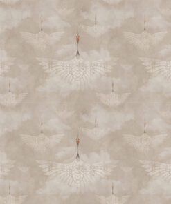 Fototapeta Béžový Jeřáb