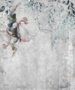 Fototapeta Květina na betonovém pozadí