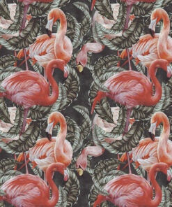 Fototapeta Plameňáci na tmavém pozadí