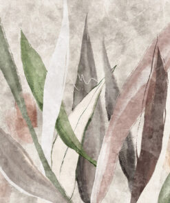 Fototapeta Malované listy