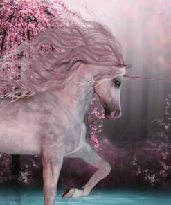 Fototapeta Třešňový květ jednorožce