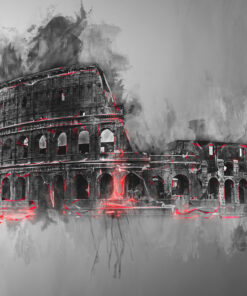 Fototapeta Umělecký obraz Kolosea v Římě