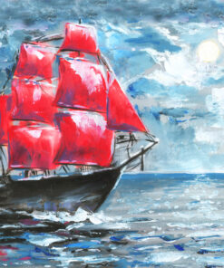 Fototapeta Loď V Oceánu