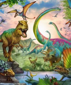 Fototapeta Dinosauři v barvě