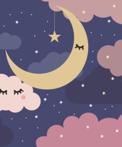 Fototapeta Spící měsíc