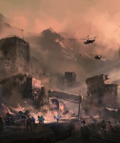 Fototapeta Apokalyptická scéna