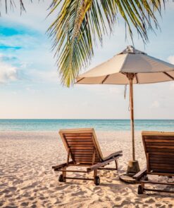 Fototapeta Prázdniny pod palmami