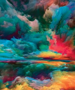 Fototapeta barevné nebe