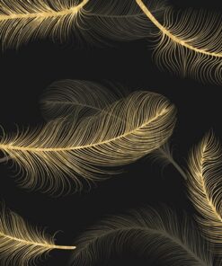 Fototapeta Peří zlaté