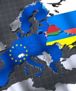 Fototapeta Mapa Evropské unie