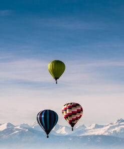Fototapeta Balónky V Horách