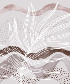 Fototapeta Bílý List Na Vlnách