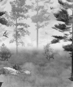 Fototapeta Temný les