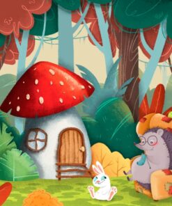 Fototapeta Barevný les