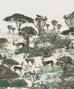 Fototapeta Kamzík mezi stromy