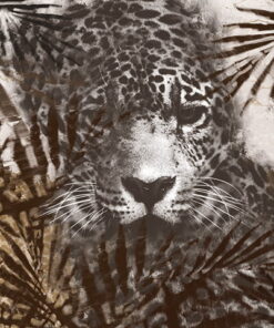 Fototapeta Panter v listech