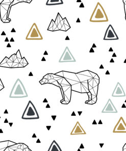 Fototapeta Medvědi V Geometrii