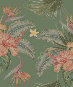 Fototapeta Tropické Rostliny V Zelení