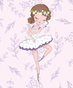 Fototapeta Balerína V Růžové