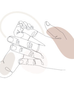 Fototapeta Rodinné Vazby V Bílém