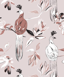 Fototapeta Pávi V Růžové