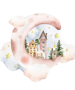 Fototapeta Lunární země