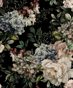 Fototapeta Stěna plná květin