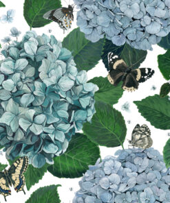 Fototapeta Motýli a květiny