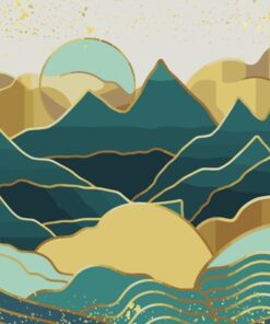 Fototapeta Modré hory