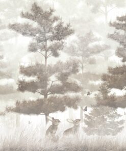 Fototapeta Šedí mezi stromy