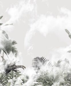 Fototapeta Tropické listí v mlze