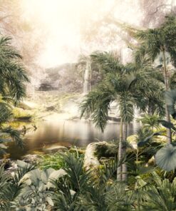 Fototapeta Vodopád v džungli