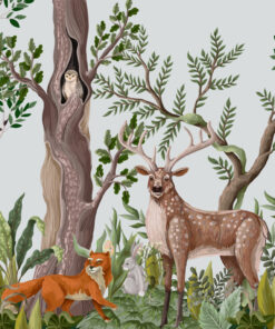 Fototapeta Lesní zvířata