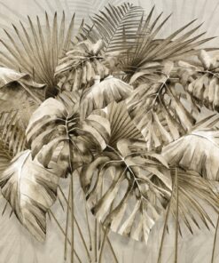 Fototapeta Zlaté palmové listy