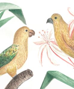 Fototapeta Papoušci Na Větvi