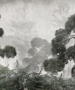 Fototapeta Temné dva stromy