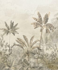 Fototapeta Tlumené barvy džungle