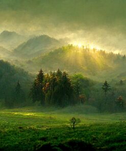 Fototapeta Mountain Glade