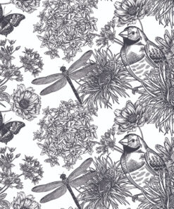 Fototapeta Ptáci mezi hmyzem a rostlinami