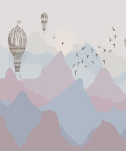 Fototapeta Západ Slunce V Horách