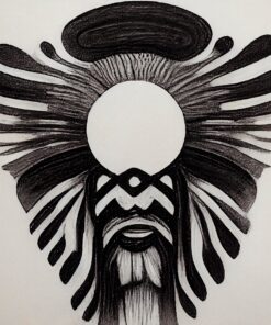 Fototapeta Abstraktní tvář