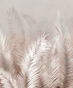 Fototapeta Hnědé dlouhé listy