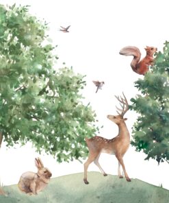 Fototapeta Lesní zvířata