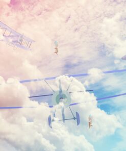 Fototapeta Let V Pastelových Mracích