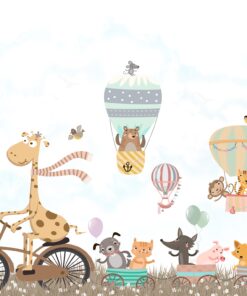 Fototapeta Veselá zvířata