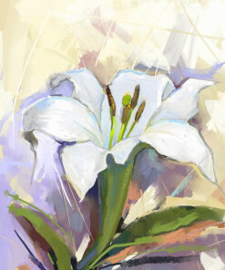 Fototapeta Akvarel Lily