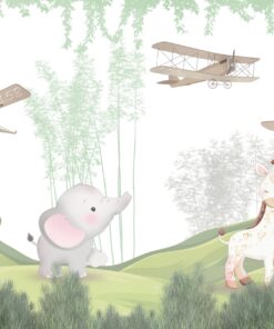 Fototapeta Zvířata a letadla